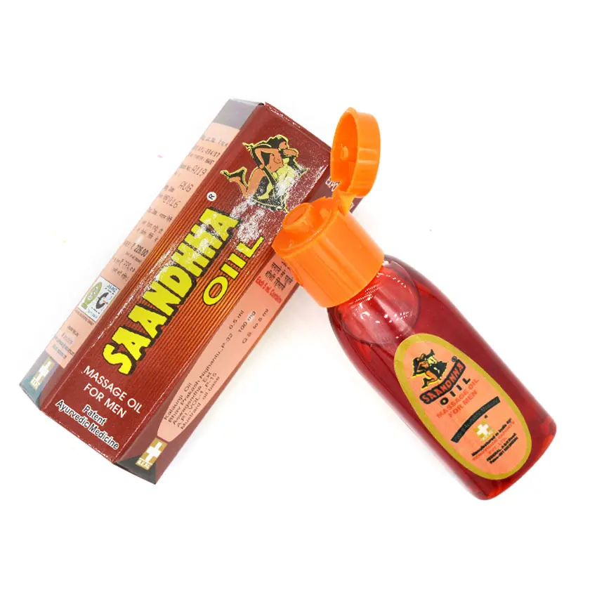 

1Pcs Saandhha Oil Indian God Lotion Men Enlarge cock Cream Erection Spray Big dick Enlargement Essential Oil Increase Growth