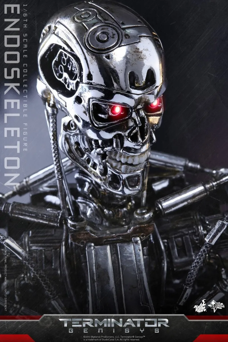 Новинка 1/6, оригинальная модель Terminator Genisys 5, модель Endoskeleton, коллекция, фигурки, игрушки, новая коробка