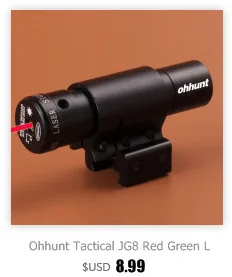 ohhunt Охота Прицел 4-12X50EG Тактический Красный Зеленый Точкий Лазер и не Голографическая Оптический Прицел для Пневматического Пистолета Оружия