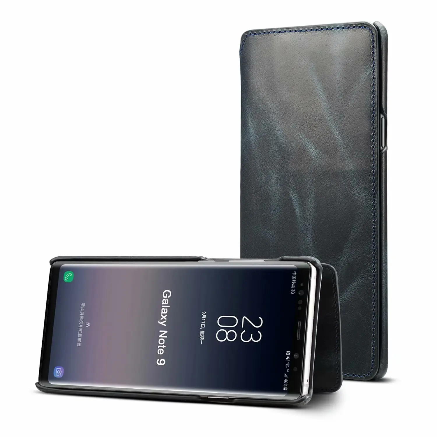 Премиум кожаный чехол в стиле ретро для samsung Note 9, защитный чехол, откидная крышка для samsung Galaxy Note 9, бизнес Ретро Люкс