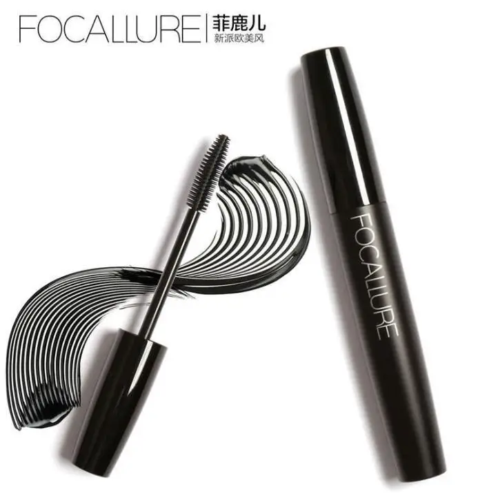 2017 новая популярная Черная тушь для макияжа Focallure 10 г плотная Удлиняющая