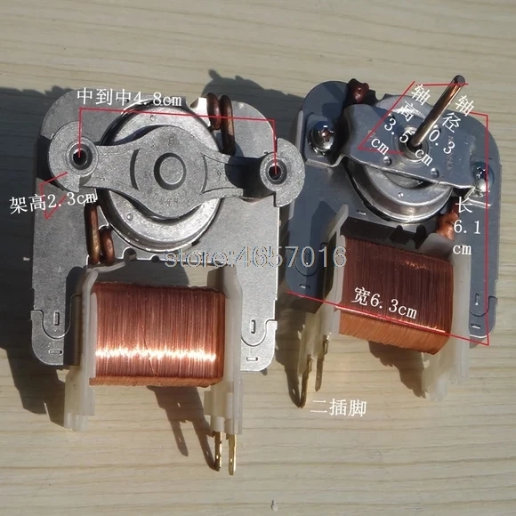 Абсолютно Новый 220V двигатель микроволновой печи SP6309-230 тени полюсного 2 шпильки