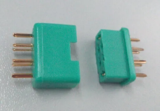 30 пар mpx разъем 24 К Позолоченные разъем Pin 40Amp Авиамоделирование Аксессуары для Батарея FPV-системы Quadcopter Двигатель ESC RC части