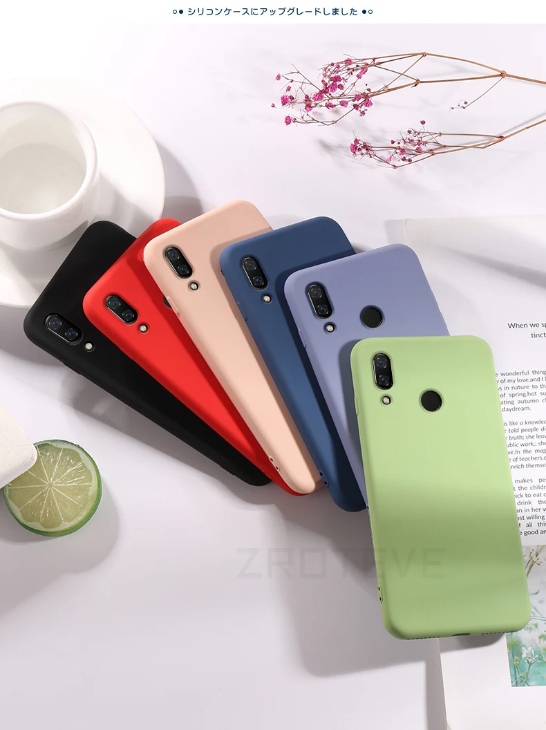 P Smart чехол ZROTEVE жидкий силиконовый чехол для huawei P Smart Plus+ чехол Гладкий чехол для huawei P Smart Plus чехол s
