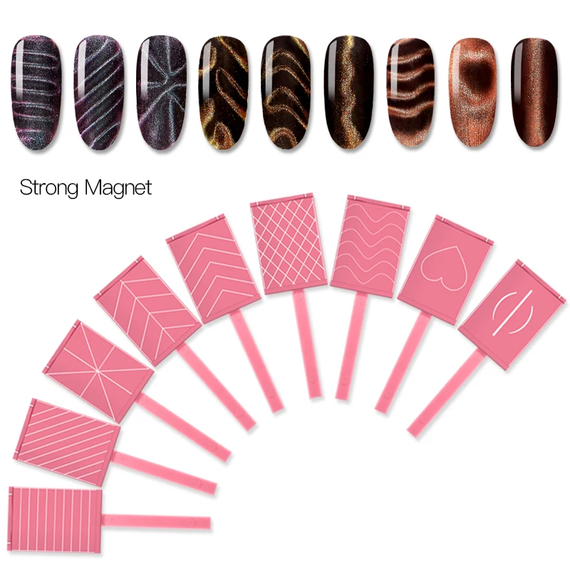 

T-TIAO CLUB Strong Magnet Stick For Cat Eye UV Gel Polish 3D Magic Effect Nail Art Tools Manicure Strong Magnetic Manicure Pen
