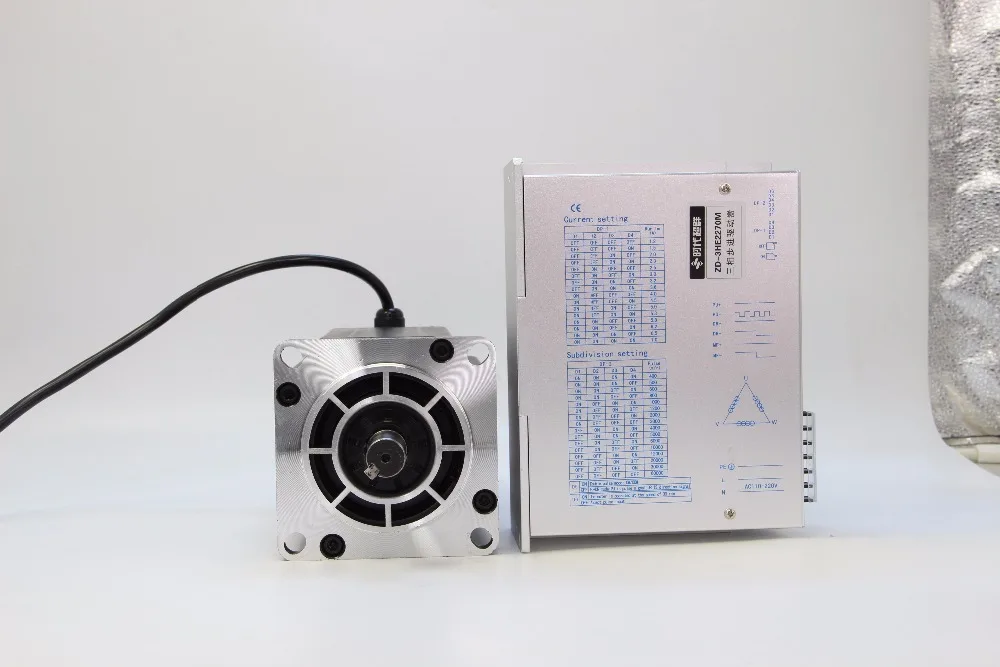 Трехфазный шаговый двигатель Nema 42 20N. m 6.8A с драйвером ZD 3HE2270M|Шаговый двигатель| |