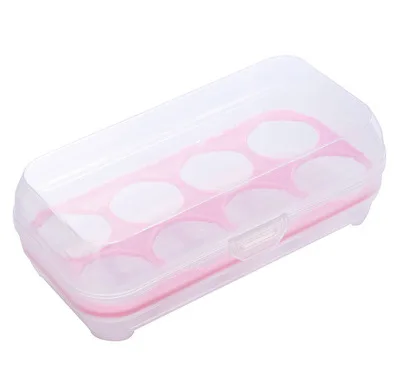

Refrigerator Food Preservation Box Egg Tray Kitchen Plastic Storage Box