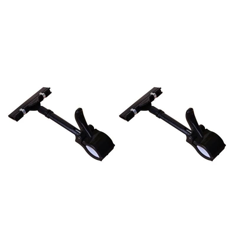

2pcs Pop Sign Card Display Clip Price Tags Holder ,black