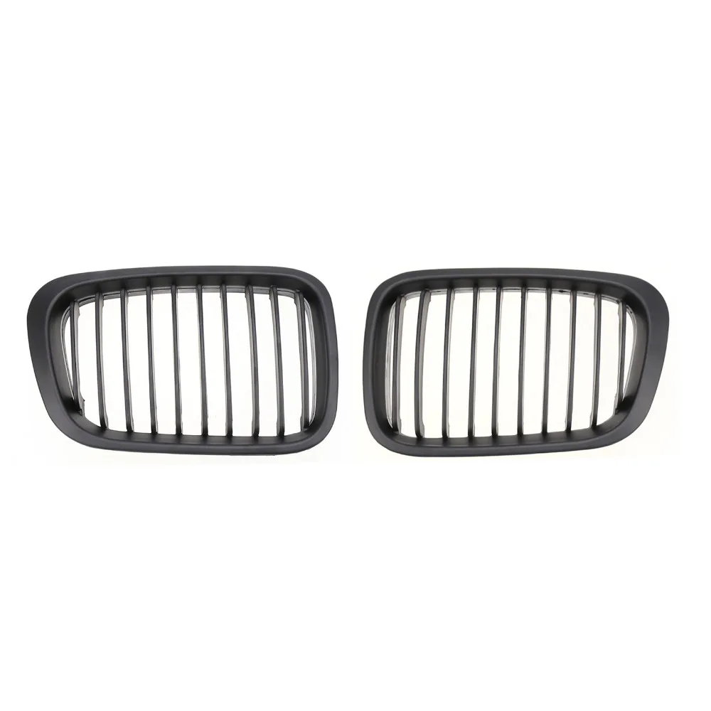 Решетка для BMW E46 320i 323i 325i 328i 330i 4Dr 98 01 глянцевая черная гоночная решетка 2 шт.|kidney