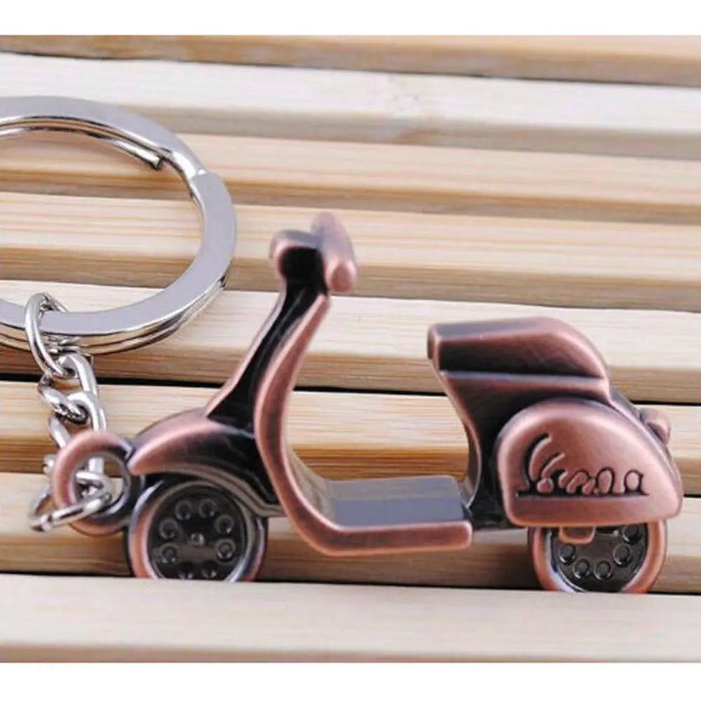 

Motorcycle Key Chain Charm Scooter 3D Pendant Car Auto Metal Keychain Men Women Car Keyfob Key Ring Key Holder Best Gift Jewelry