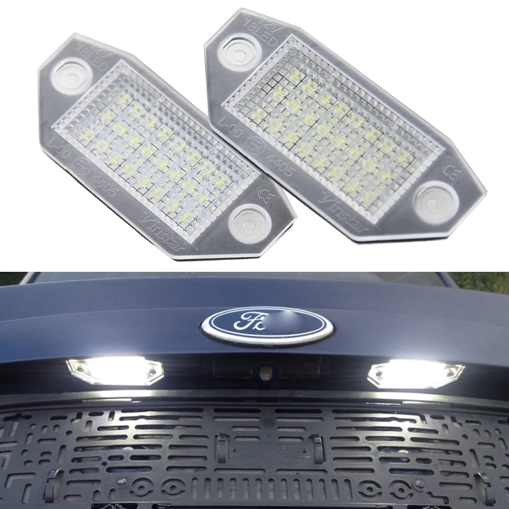 2x LED номерной знак света FORD MONDEO MK3 III 3 (4/5 двери) CANBUS|Сигнальная лампа| |
