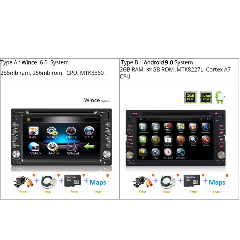 2 din Android WINCE универсальный автомобильный Радио 2din gps DVD мультимедиа для Nissan pathfinder Xtrail VW Polo Golf Toyota hyundai