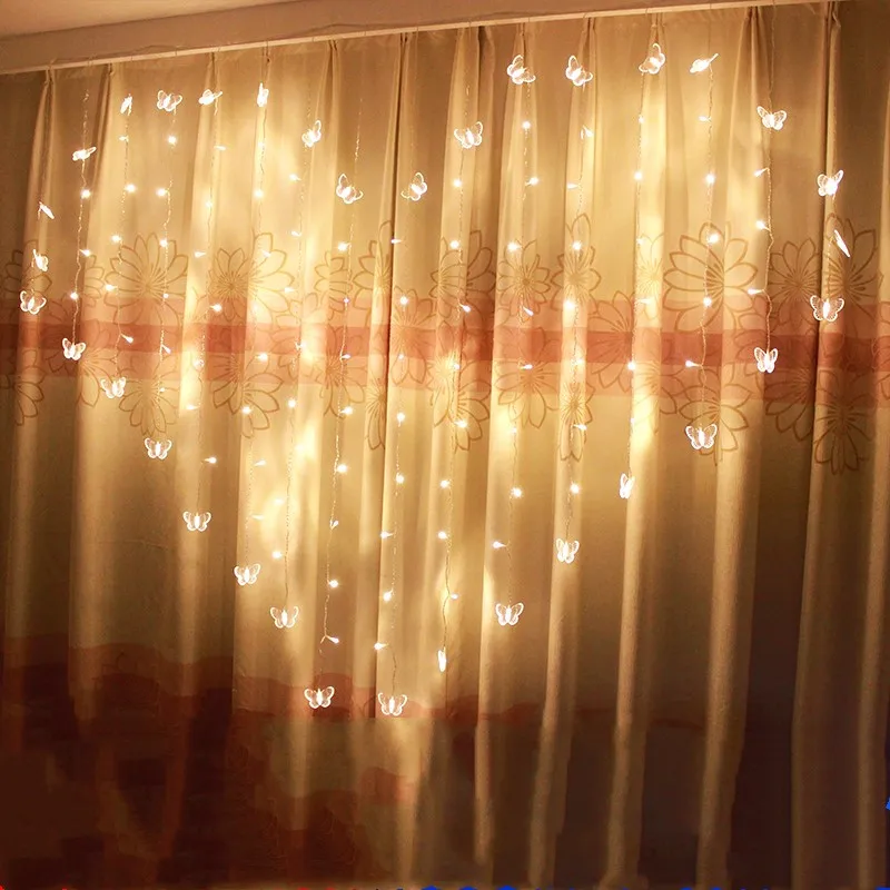 2x1 5 м светодиодная гирлянда в форме сердца Декоративная для помещений Свадебный