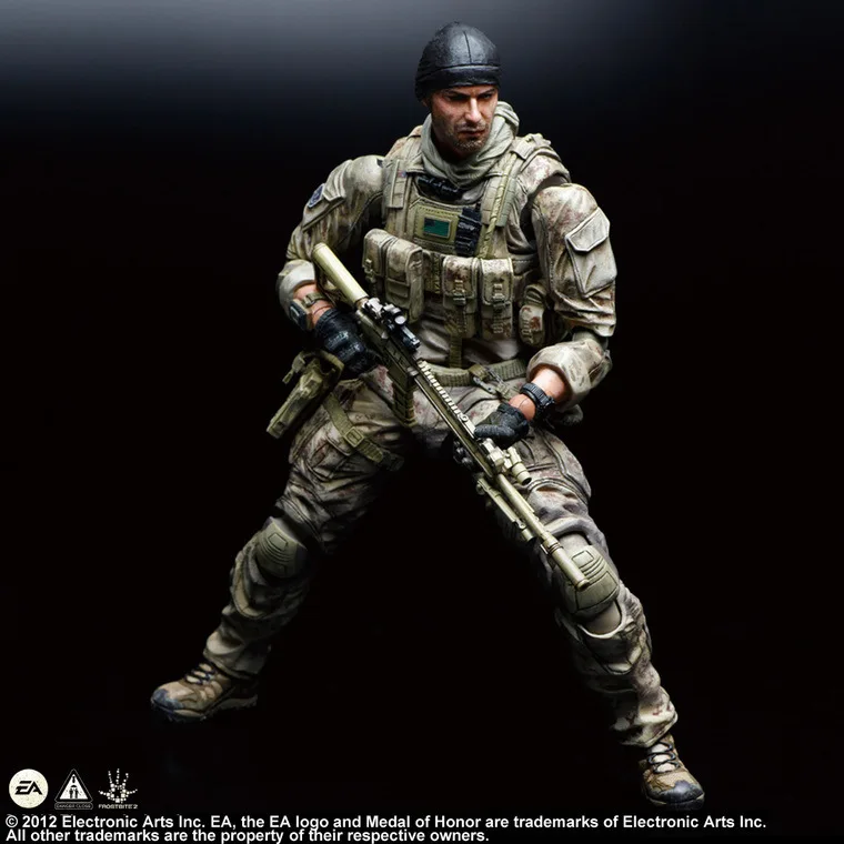 Экшн-фигурка PLAY ARTS 27 см медаль Honor Warfighter модель игрушек | Игрушки и хобби
