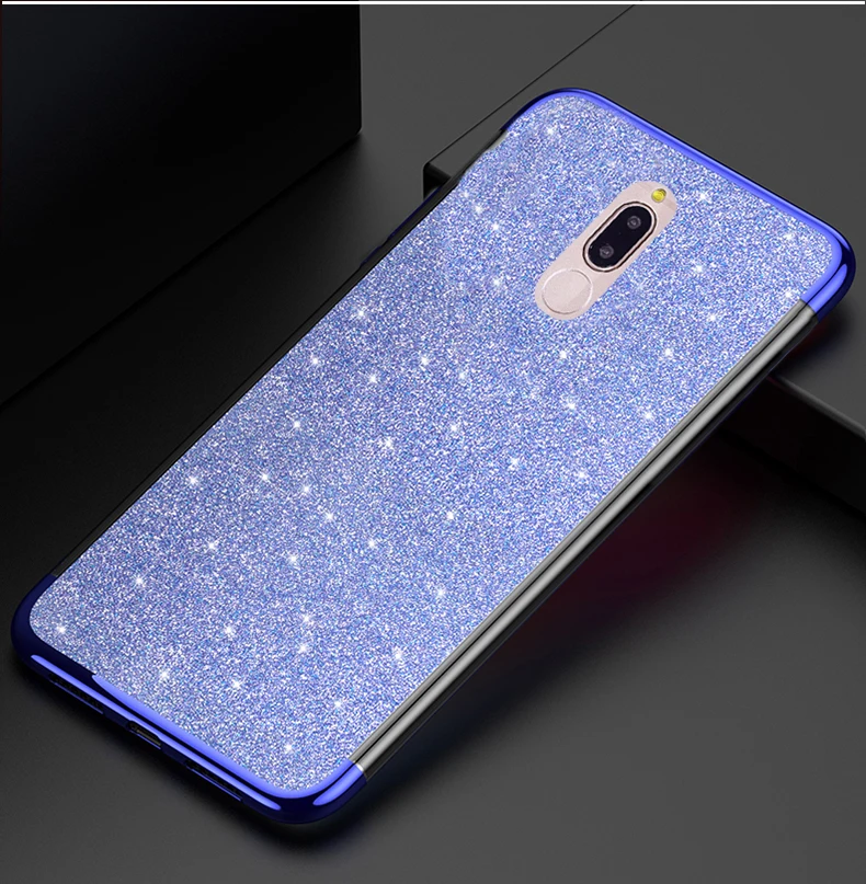 Блеск ТПУ мягкий чехол для huawei Y7 Prime чехол с крышкой для huawei Y5 Y6 Prime чехол для телефона Y9