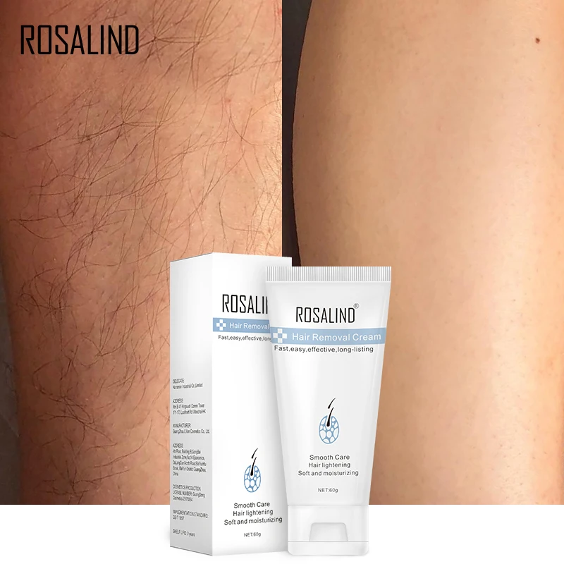 Крем для удаления волос ROSALIND безболезненный эффективный депилятор подмышек рук