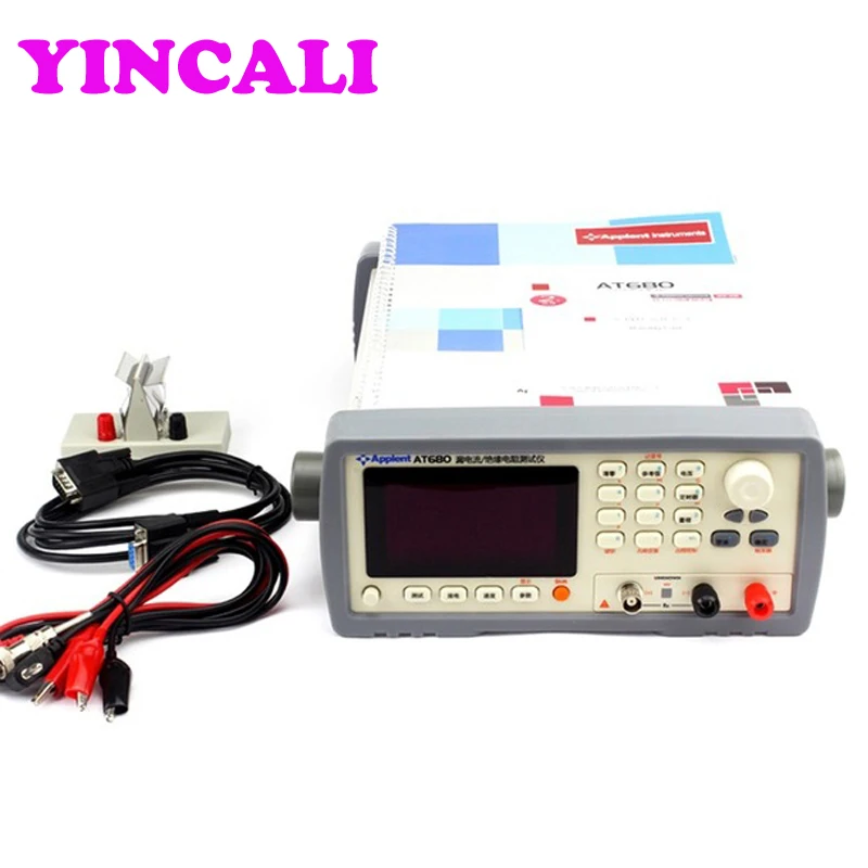 Original Leakage Current Meter Tester AT680 Digital Insulation Resistance Max Reading 9999 Output Voltage 1V-650VDC | Инструменты