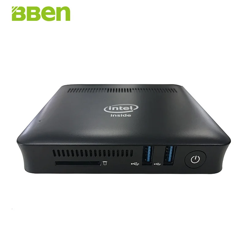 Bben MN16A Mini PC Windows 10 Intel Celeron N3450 4 г ОЗУ 64 ГБ Встроенная память USB3.0 VGA LAN Порты и разъёмы