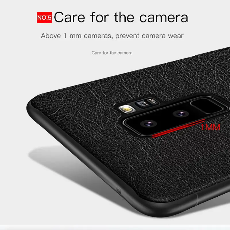 Luxury Card Slot Skin Case For Samsung Galaxy S9 S8 Plus PU Leather Anti-knock Hard PC Note 9 8 | Мобильные телефоны и