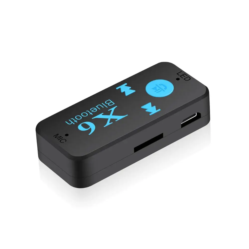 BOLS X6 3 в 1 Bluetooth Беспроводной аудио приемник с Mic/вызова Поддержка карты памяти MP3