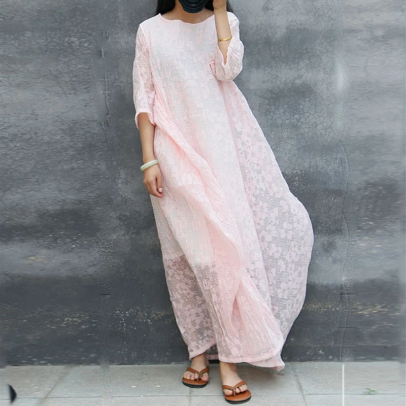 Новое Стильное повседневное Двухслойное женское платье с длинным рукавом 2019