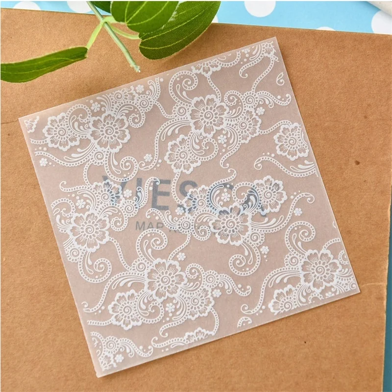 6 шт./компл. элегантные бумажные наклейки Vellum для DIY Scapbooking Card Making Planner Craft|Наклейки|