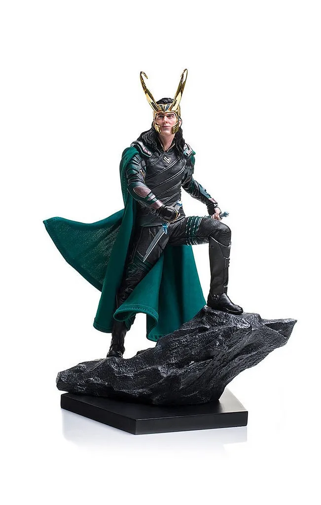 Фигурки аниме 25 см Железный студийный ТОР 3 Ragnarok Loki 1/6 Масштаб ПВХ фигурка