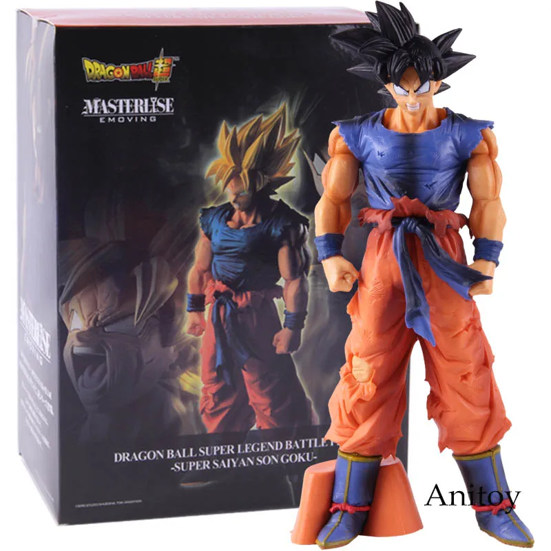 C with retail box Аниме Драконий жемчуг Супер Saiyan Сон Гоку Gokou Легенда битва фигурка Коллекционная модель игрушки подарок - Цвет: C with retail box