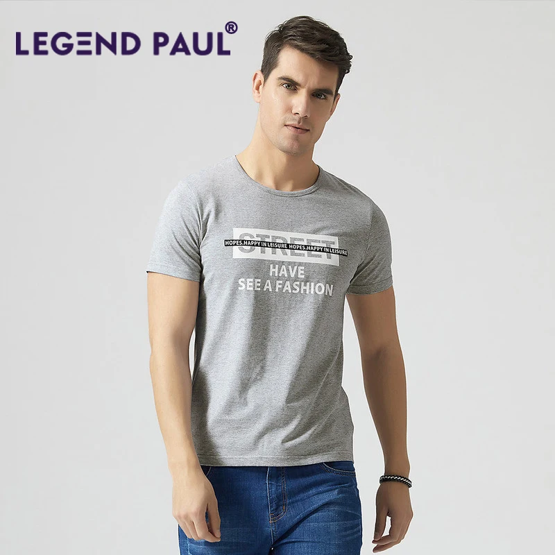 ЛЕГЕНДА ПАВЕЛ Лето Мужская Футболка 2017 Новая Мода Pactchwork t-shirt mens clothing тенденция slim