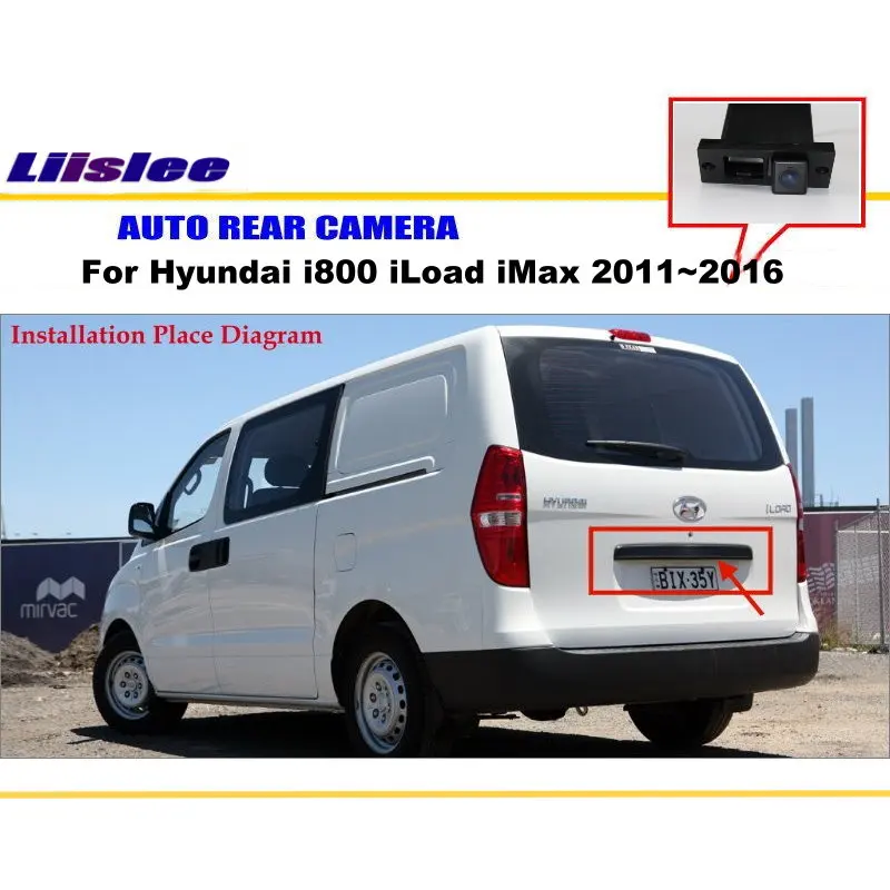 Автомобильная камера заднего вида Liislee для Hyundai i800 iLoad iMax 2011 ~ 2016/камера вида/RCA NTST