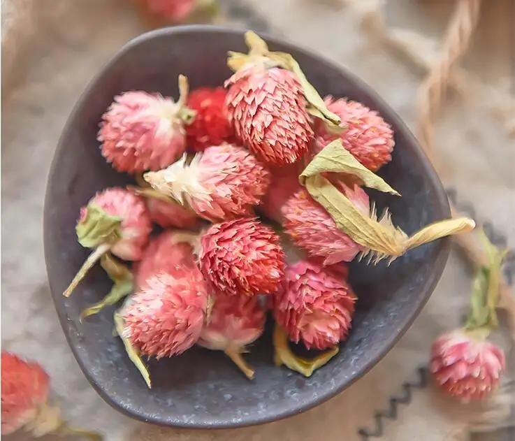 Красный Gomphrena globosa бутоны натуральный сушеный цветок DIY ремесла сушеные прессованные цветы для дома Свадебная вечеринка DIY подарки украшения