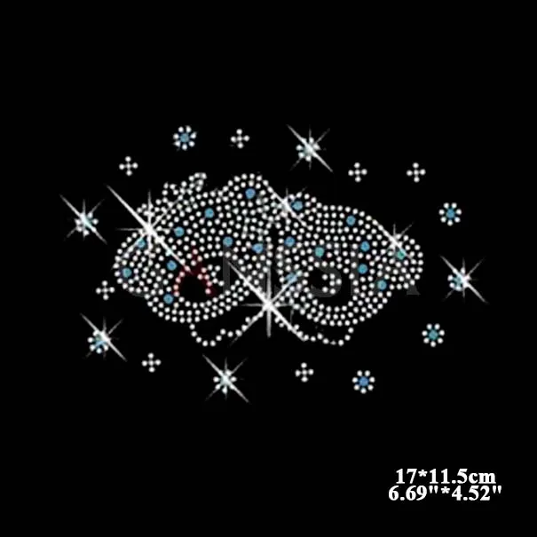 

10 шт./лот свитер с милыми животными, стразы с горячей фиксацией, дизайн теплопередачи, железные мотивы, DIY мотив, стразы (ss-1979)