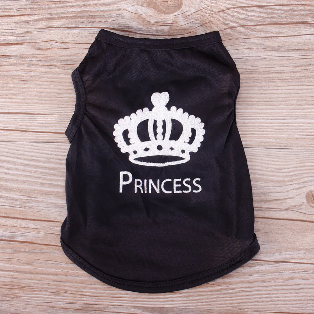 Мягкая летняя футболка для собак одежда высококачественный жилет рубашки щенков