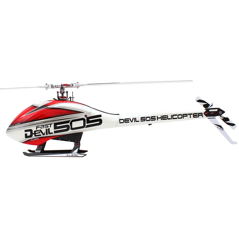 Бесплатная доставка ALZRC Devil 505 Быстрый RC вертолет комплект с ЧПУ металлические