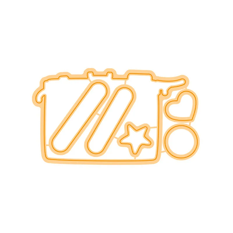 Eastshape для камеры металлические режущие штампы и Snapshots Dies скрапбукинга DIY Новые