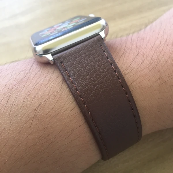 Привлекательный дизайн, кожаный ремешок для Apple Watch, 42 мм, 38 мм, 40 мм, 44 мм, для iWatch, ремешок серии 4, 3, 2, 1, ремешок серии 5