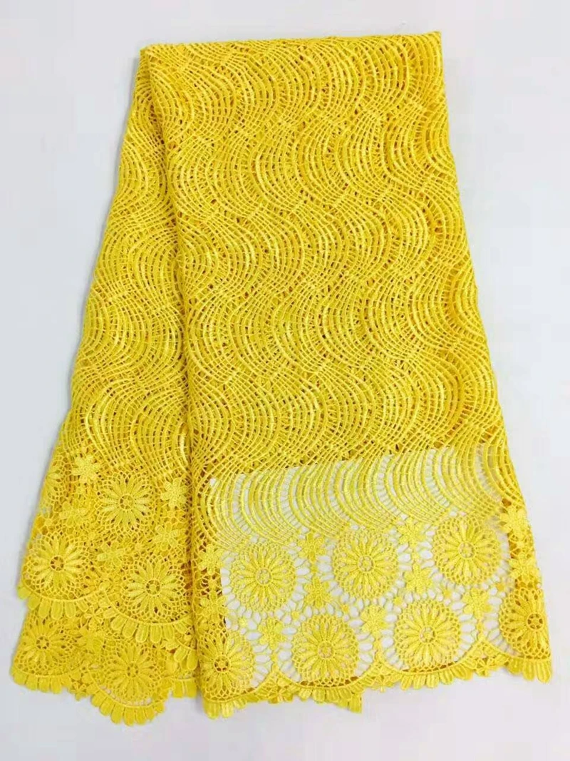 Последние Дизайн в африканском стиле кружевная ткань гипюр шнур полиэстер