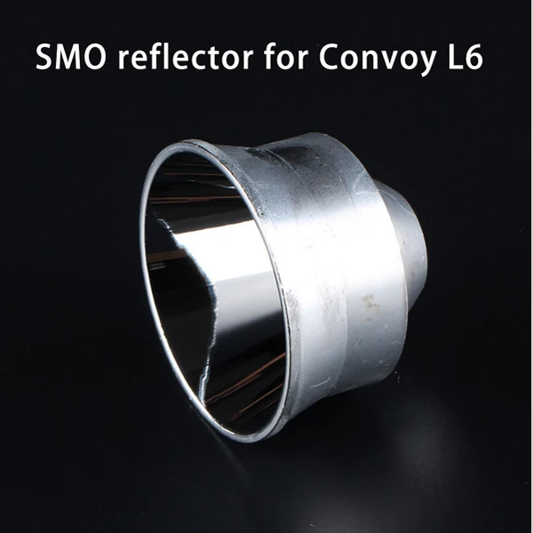 Гладкий рефлектор Jiguoor для DIY 67 6 мм x 48 2 Convoy L6 портативный фонарик аксессуары