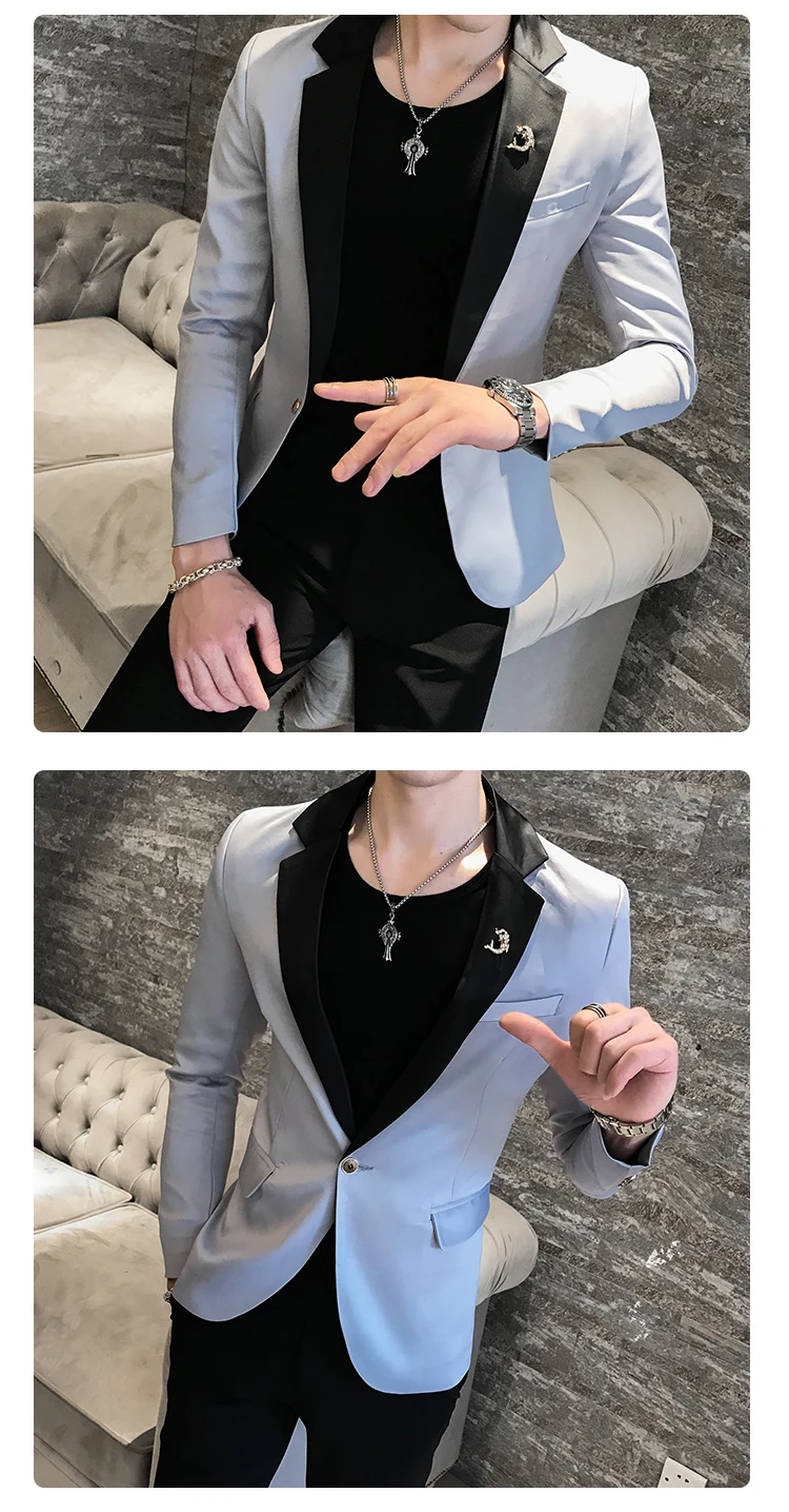 Узкие в британском стиле, подходят для мужчин, пальто Terno Masculino Veste, костюм Homme, глубокий v-образный вырез, сексуальный наряд, мужская стильная куртка, 4 цвета