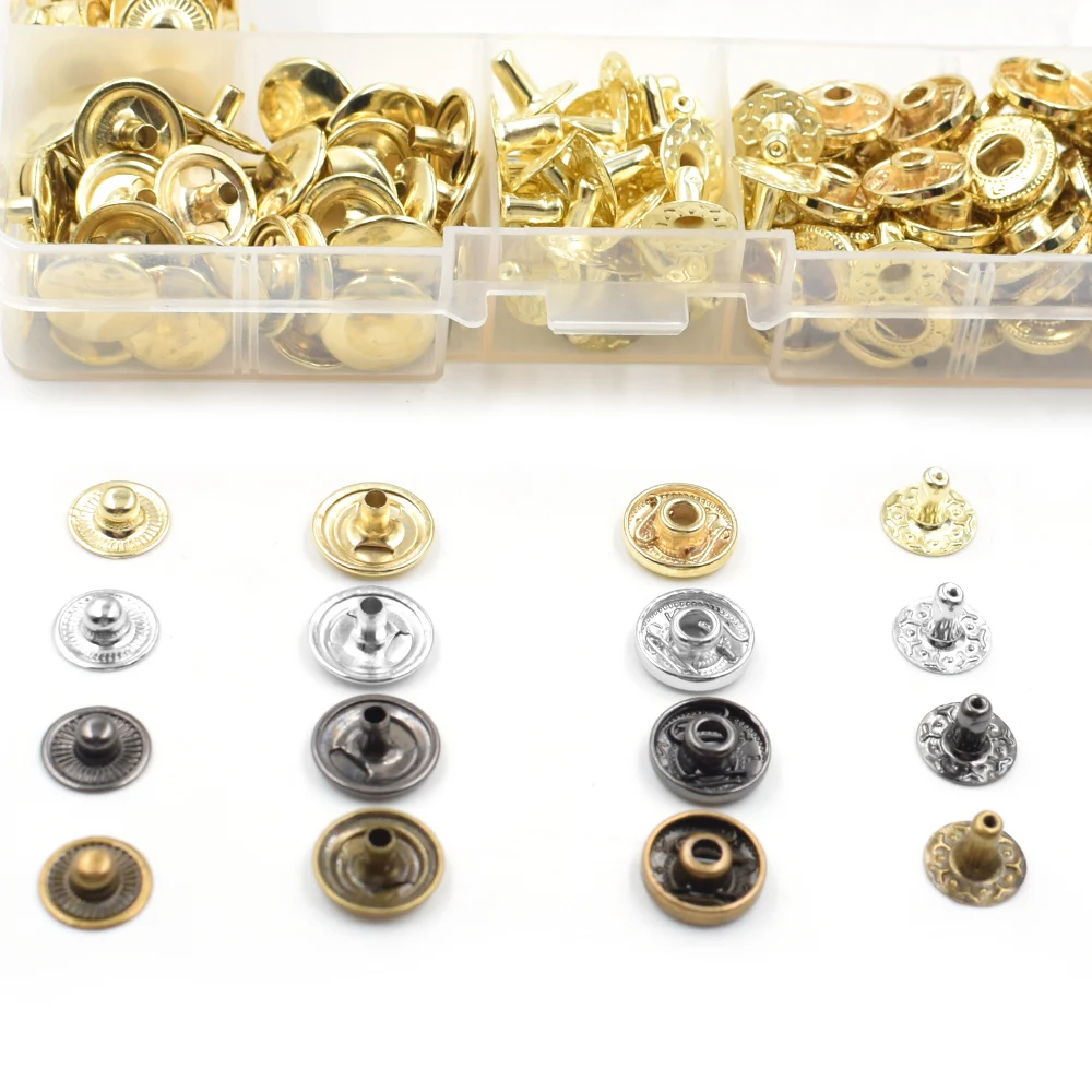 50 sets12.5mm кнопки + вручную установить инструмент в коробке аксессуары