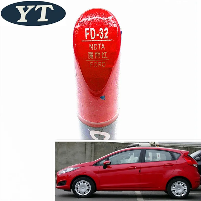 Авторучка для ремонта царапин авторучка красного цвета Ford ecosport kuga focus s-max fiesta