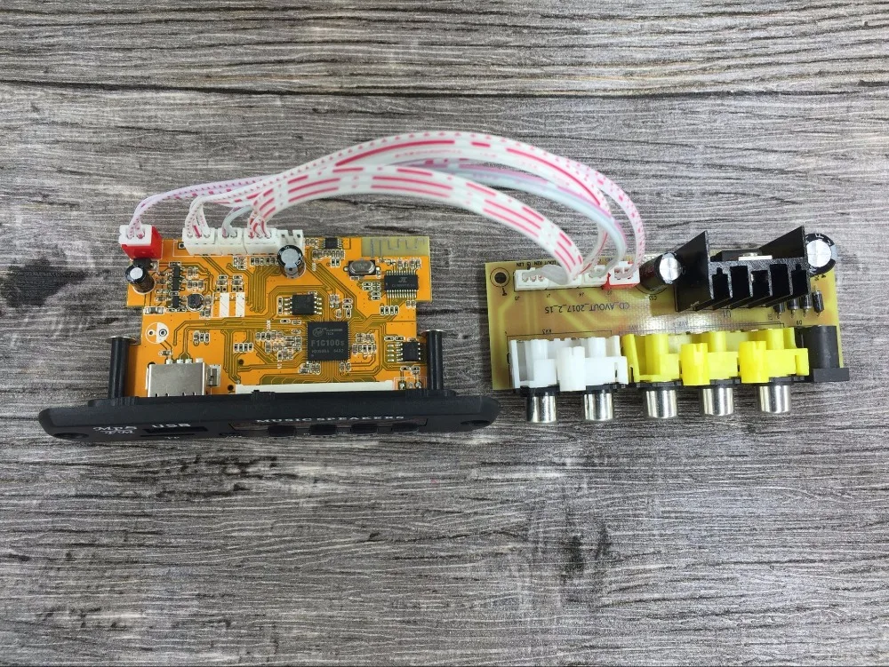 Стерео видео декодер доска DIY ТВ коробка RM/RMVB FLAC APE BT электронная книга аудио декодирования модуль MP3 AUX CVBS DDR2 U диск и TF USB FM