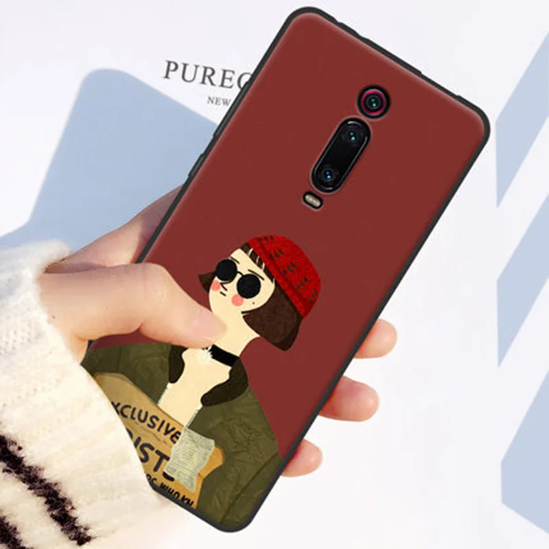 Чехол для xiaomi redmi K20 Pro задняя крышка K20pro мягкий силиконовый чехол-бампер с