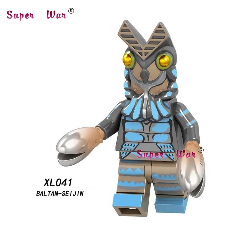 Одиночный EVA Masked Rider Baltan Seijin Kamen Rider V3 мазингер Z Beast King Golion Voltron Ultraman строительные блоки игрушки - Цвет: XL041
