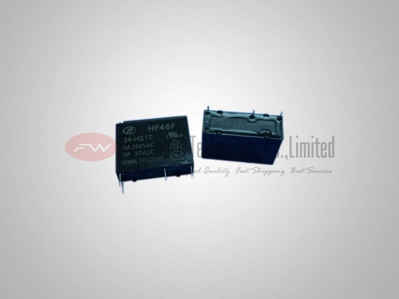 HF46F-12-HS1T HF46F-24-HS1T реле мощности 3A 250VAC 4 pin | Обустройство дома