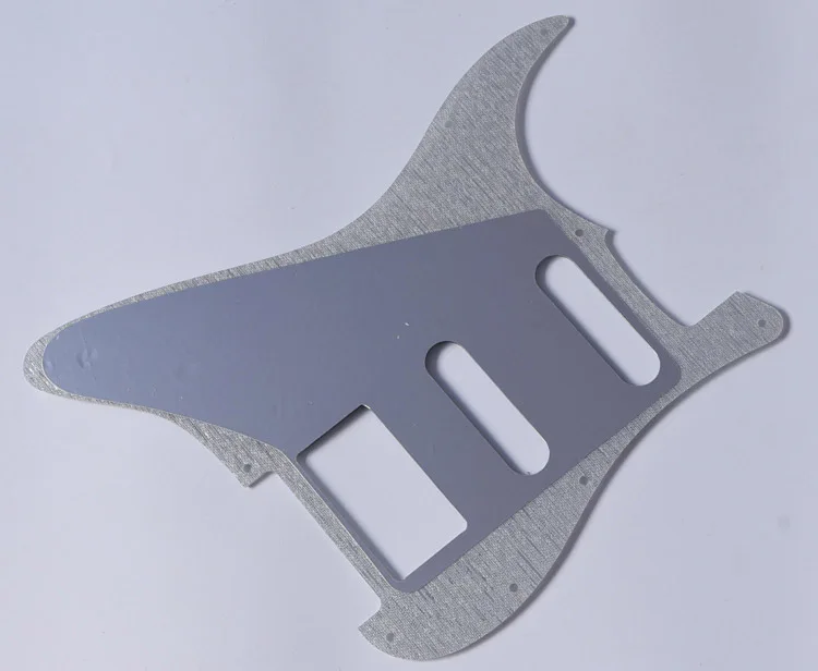Серебряный блеск ST Strat HSS Гитара накладку Подходит Fender Strat|Детали и аксессуары для