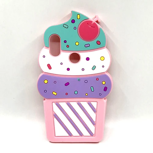 ice cream cupcakes Силиконовый чехол для huawei Nova 3 3i чехол милый 3D мультяшный чехол для Nova3 Nova3i INE-LX2 INE-LX9 Мягкий защитный чехол - Цвет: ice cream cupcakes