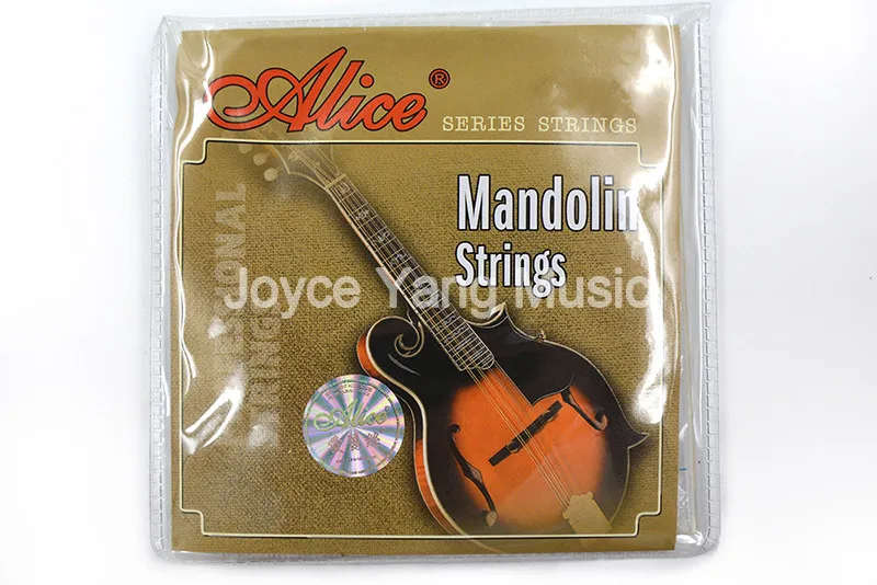 

Alice AM04 Mandolin Strings Plated Steel&Coated Copper Wound Strings 1st-4th 010-034 Free Shipping Wholesales