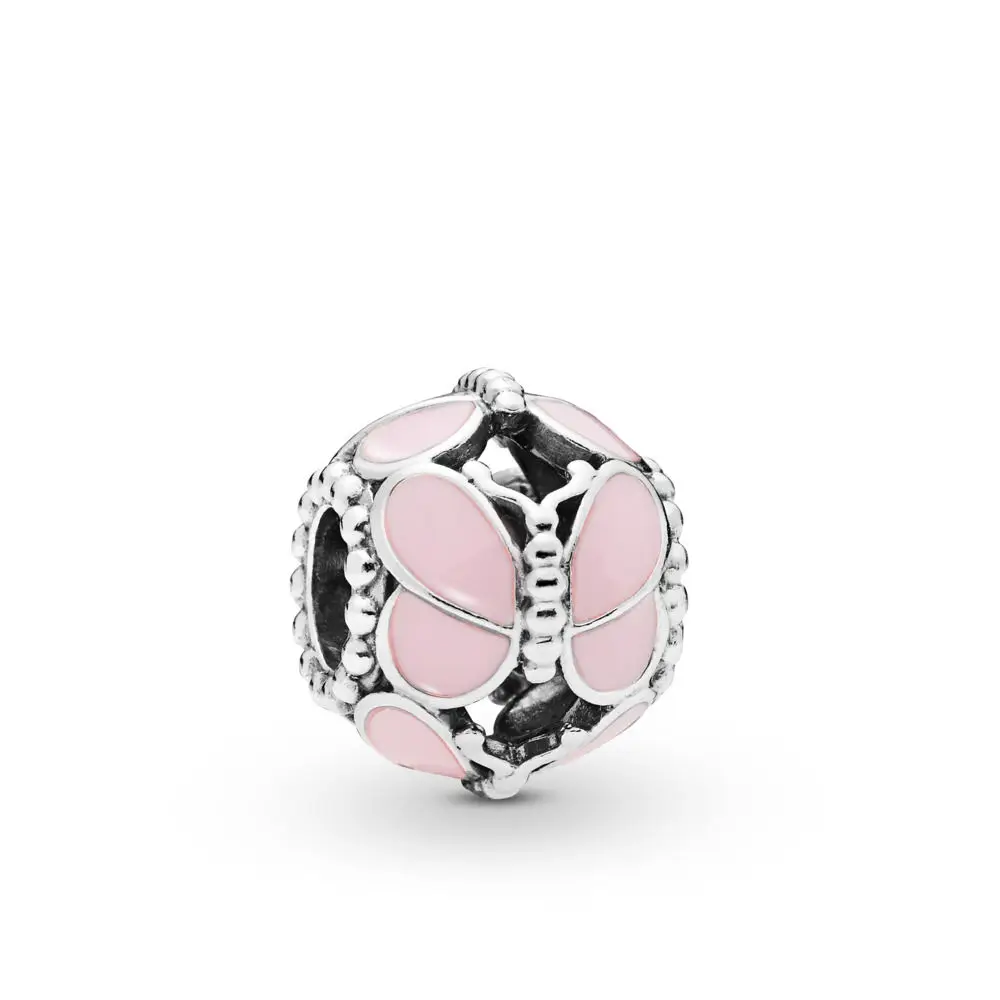 B001 2019new Бабочка слон кулон с подвеской fit Pandora Подвески Серебро 925 браслет ожерелье брелок DIY женские ювелирные изделия - Цвет: B001