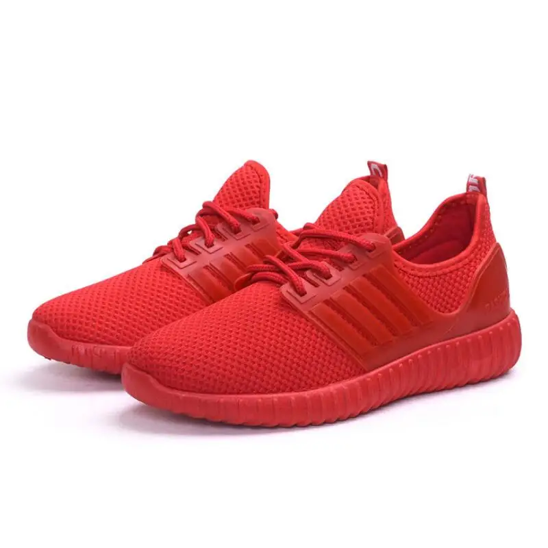 New Mesh Men Casual Shoes Lace-up Lightweight Comfortable Breathable Walking Sneakers Tenis Feminino Zapatos | Обувь
